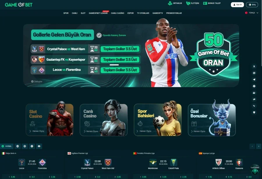 Gameofbet ekran görüntüsü